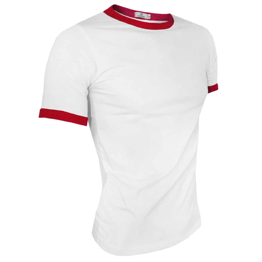 Playera Estilo Ringer Manga Corta #A014