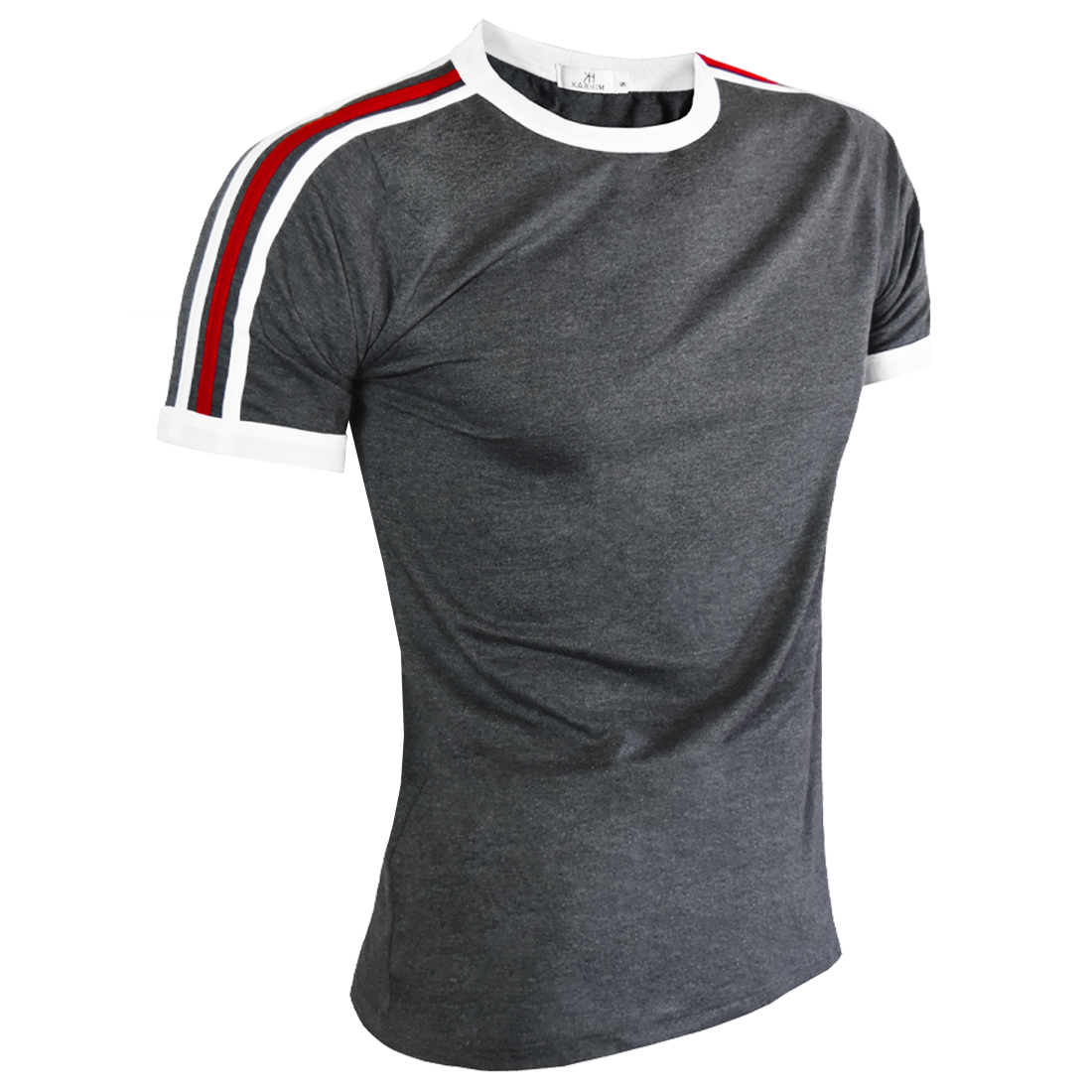 Playera Manga Corta Con Tiras En Hombros #A083