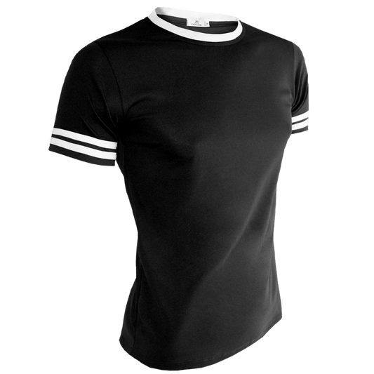 Playera Hombre Manga Corta Cuello Redondo 100% POL #A087