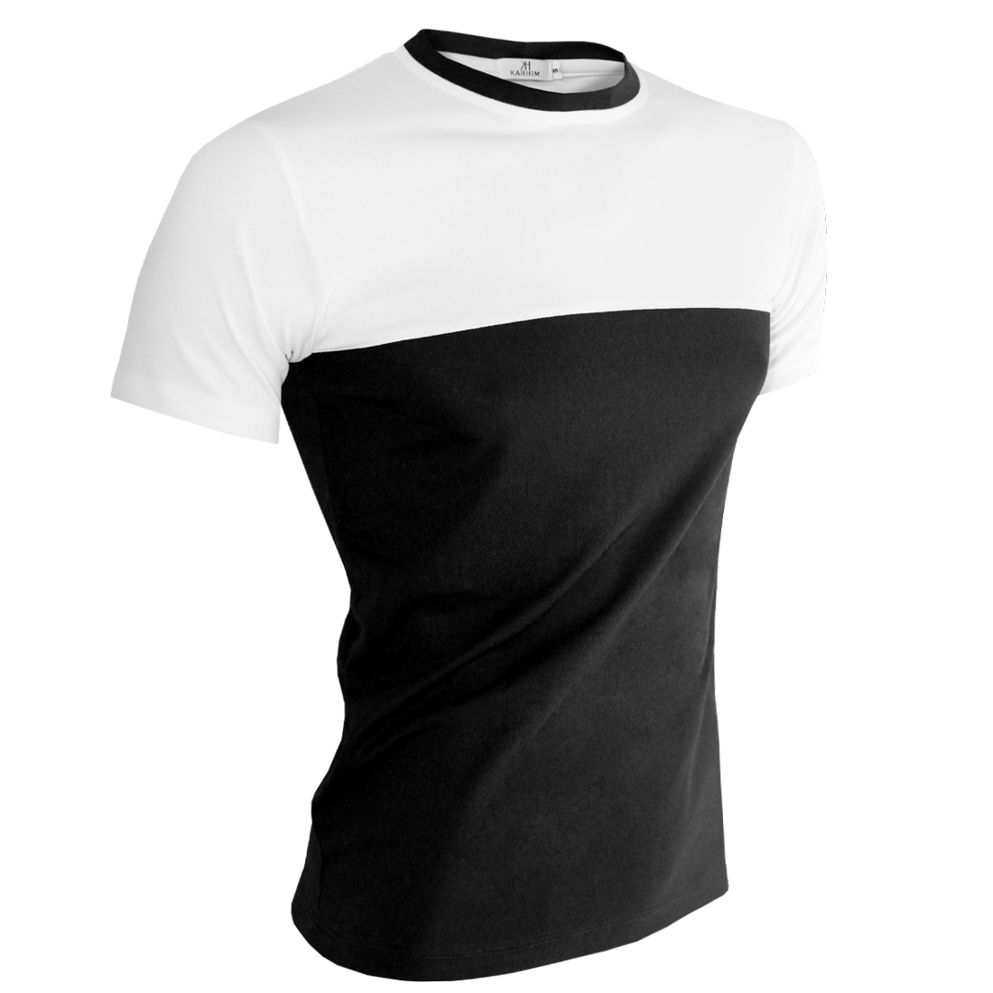 Playera Hombre Manga Corta Cuello Redondo 100% POL #A086