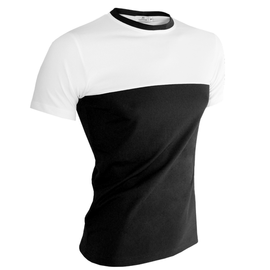 Playera Hombre Manga Corta Cuello Redondo 100% POL #A086