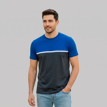 Playera Cuello Redondo Manga Corta Para Caballero #A067