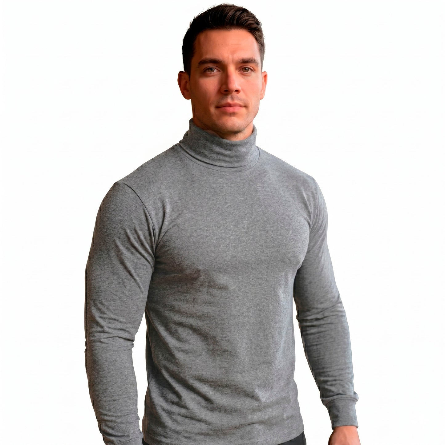 Playera Cuello De Tortuga Para Caballero #A001