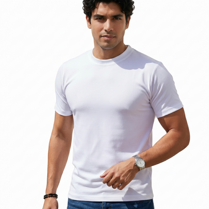 Playera Para Sublimar 100% Poliéster Cuello Redondo #A028