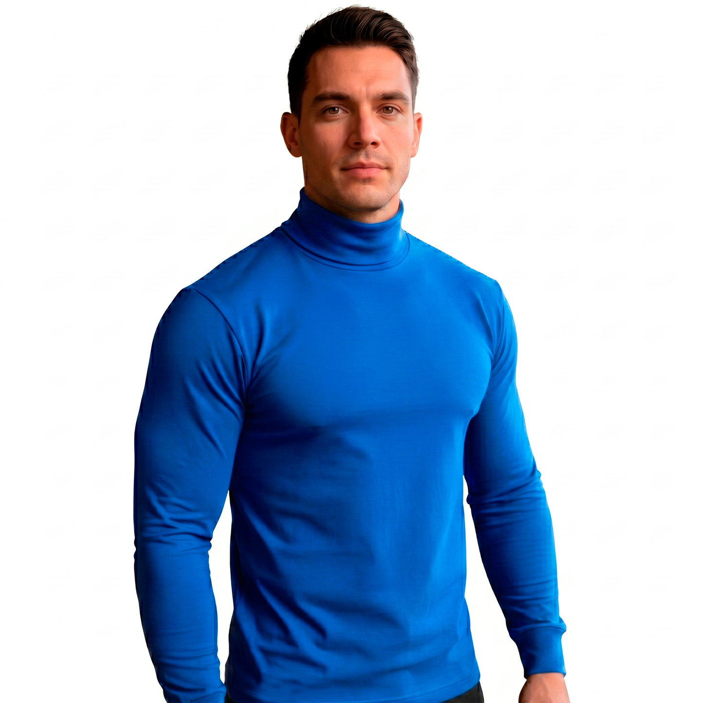 Playera Cuello De Tortuga Para Caballero #A001