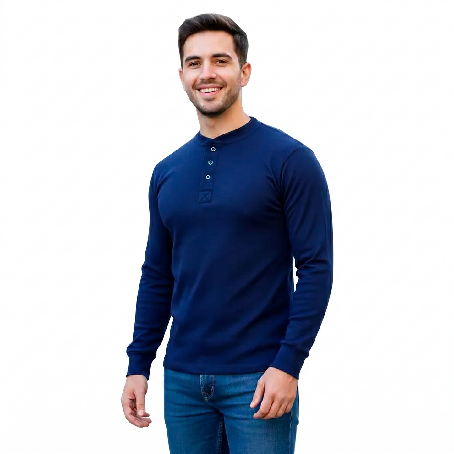 Playera Con Broches Cuello Redondo Lisa #A002