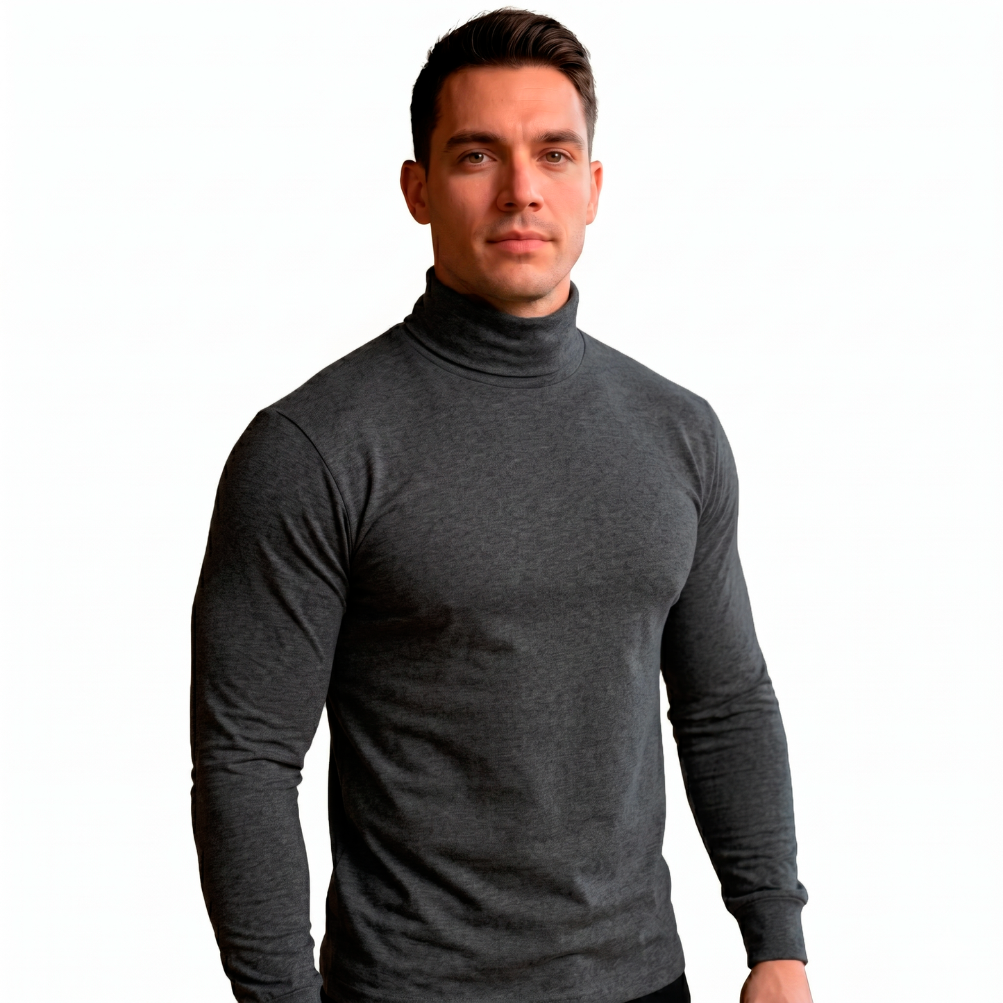 Playera Cuello De Tortuga Para Caballero #A001