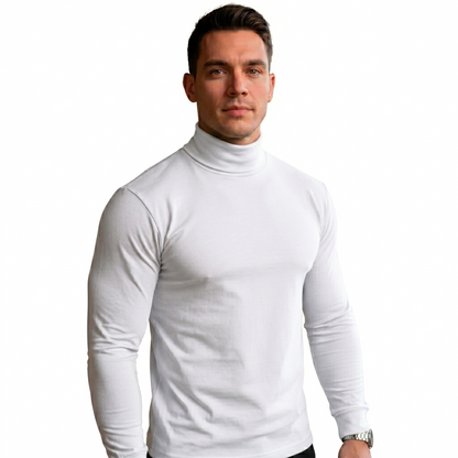 Playera Cuello De Tortuga Para Caballero #A001