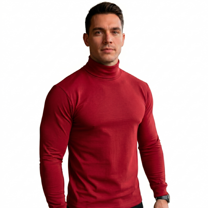 Playera Cuello De Tortuga Para Caballero #A001