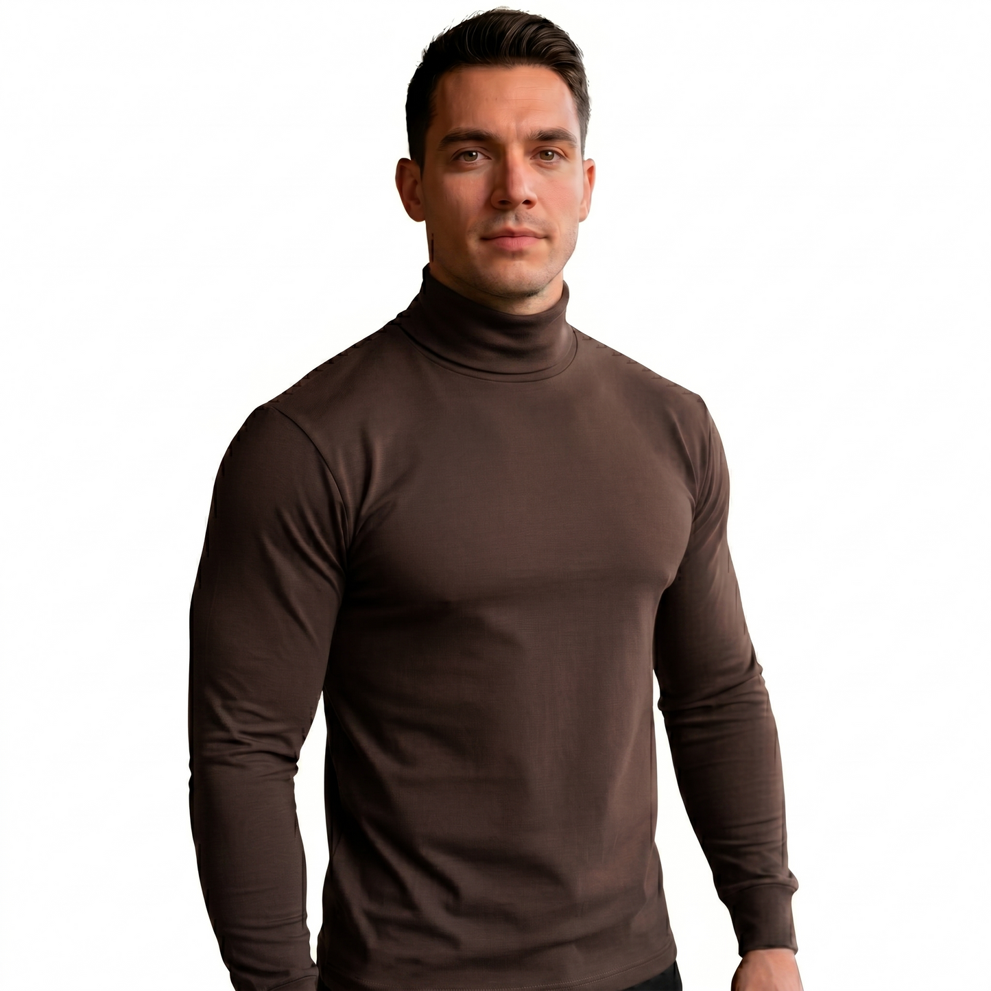 Playera Cuello De Tortuga Para Caballero #A001
