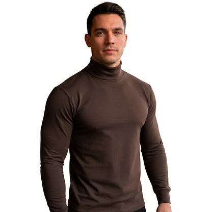 Playera Cuello De Tortuga Para Caballero #A001