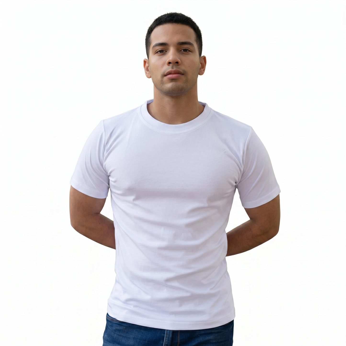 Playera Para Sublimar 100% Poliéster Cuello Redondo #A028