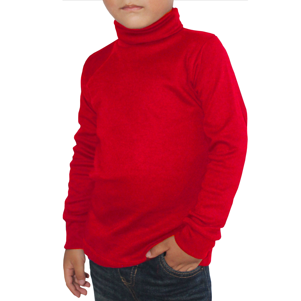 Playera Cuello de Tortuga Para  Niño #K001