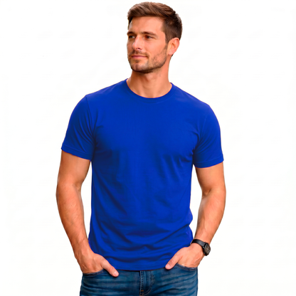 Playera Cuello Redondo Lisa Ideal Para Estampar#A016